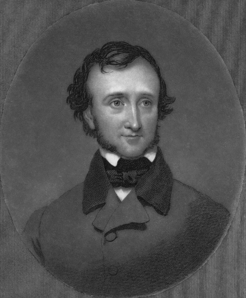 Image of Edgar Allan Poe from the New York Public Library via unsplash